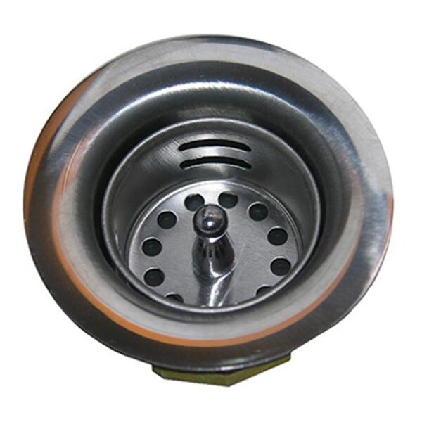 Larsen Supply Co Larsen Supply 03-1101 1.5 in. Chrome Plated Junior Duo Sink Strainer 662245 - main